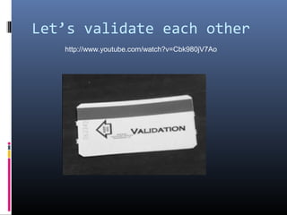 TIP #4 
AVOID THINKING OF YOURSELF 
IN TERMS OF PERFECTION OR 
IMPERFECTION! 
 