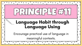 WEEK 1 (ENG 101) General Principles in Teaching Language Arts | PDF