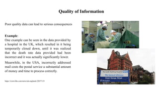 Incorrect Def Quality “the study, design, development, implementation, support or management ...