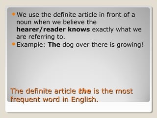 Week 1 grammar notes | PPT