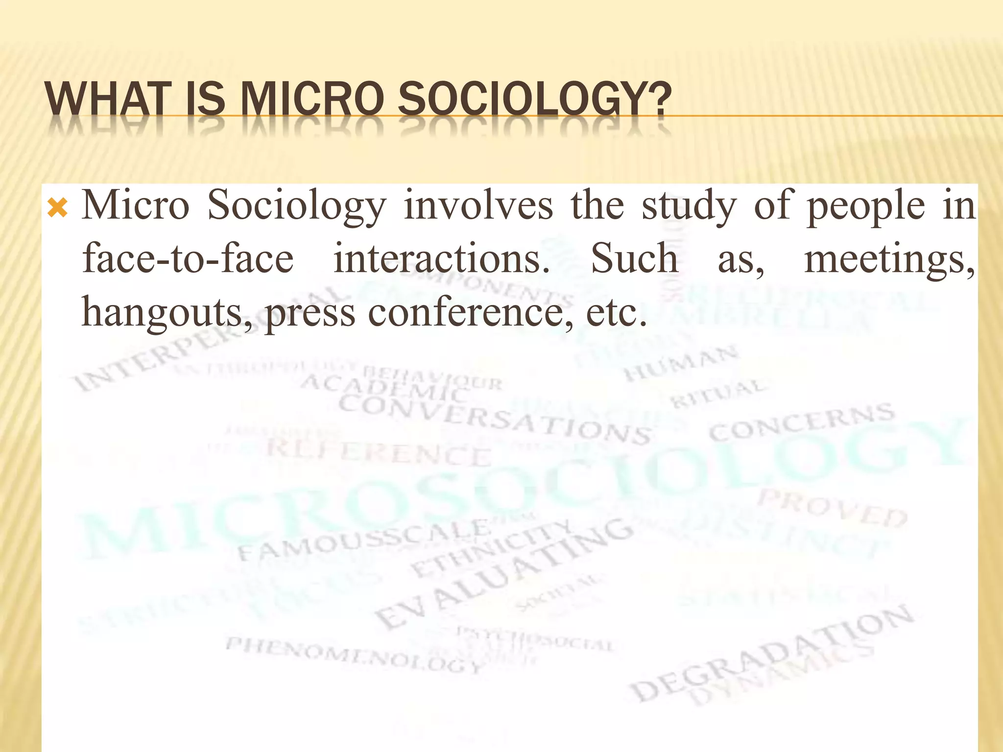 Week# 1 introduction to Sociology | PPTX