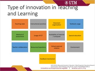 Introduction to Innovation in Teaching and Learning | PDF
