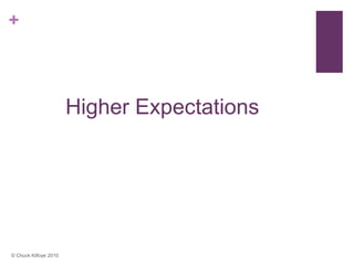 +



                       Higher Expectations




© Chuck Kilfoye 2010
 