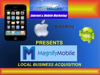 PRESENTS



LOCAL BUSINESS ACQUISITION
 