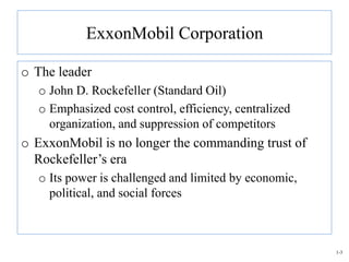 Exxonmobil Rockefeller Week 1 notes | PDF