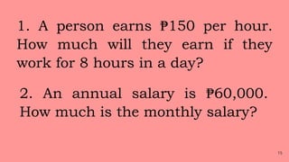 Salary Example Math Comprehensive Guide to Salary, Wages, and Income Calculations in ...