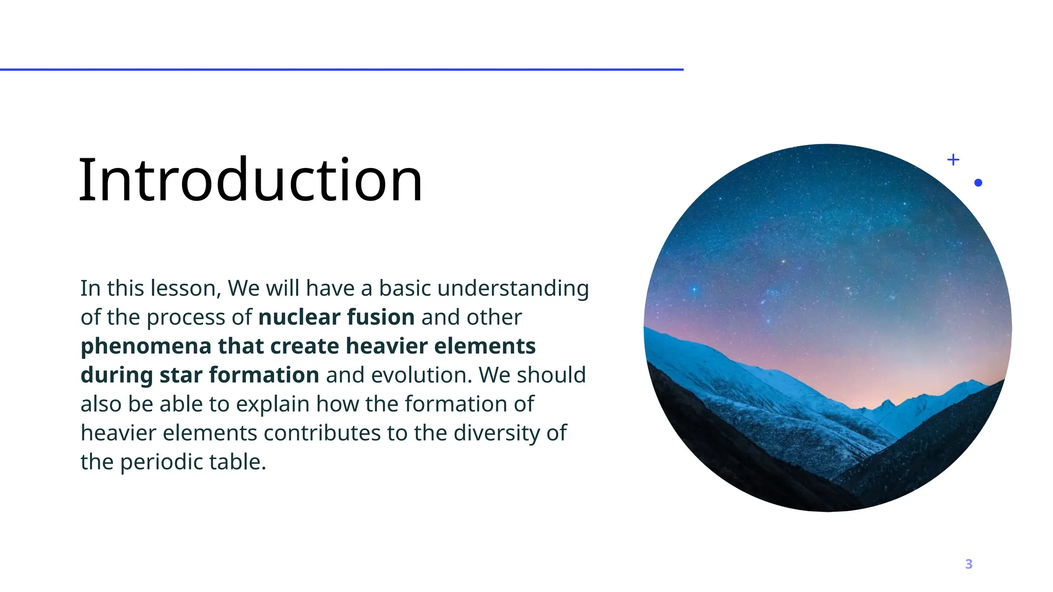 Picture Idea: Formation Of Heavier Elements During Star Formation And Evolution