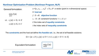 Week1_slides_Mathematical Optimization for Engineers | PPTX