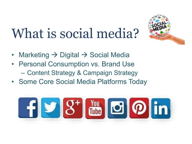 Social Media Marketing - The Horizon (Potential, Strategy, Objectives)