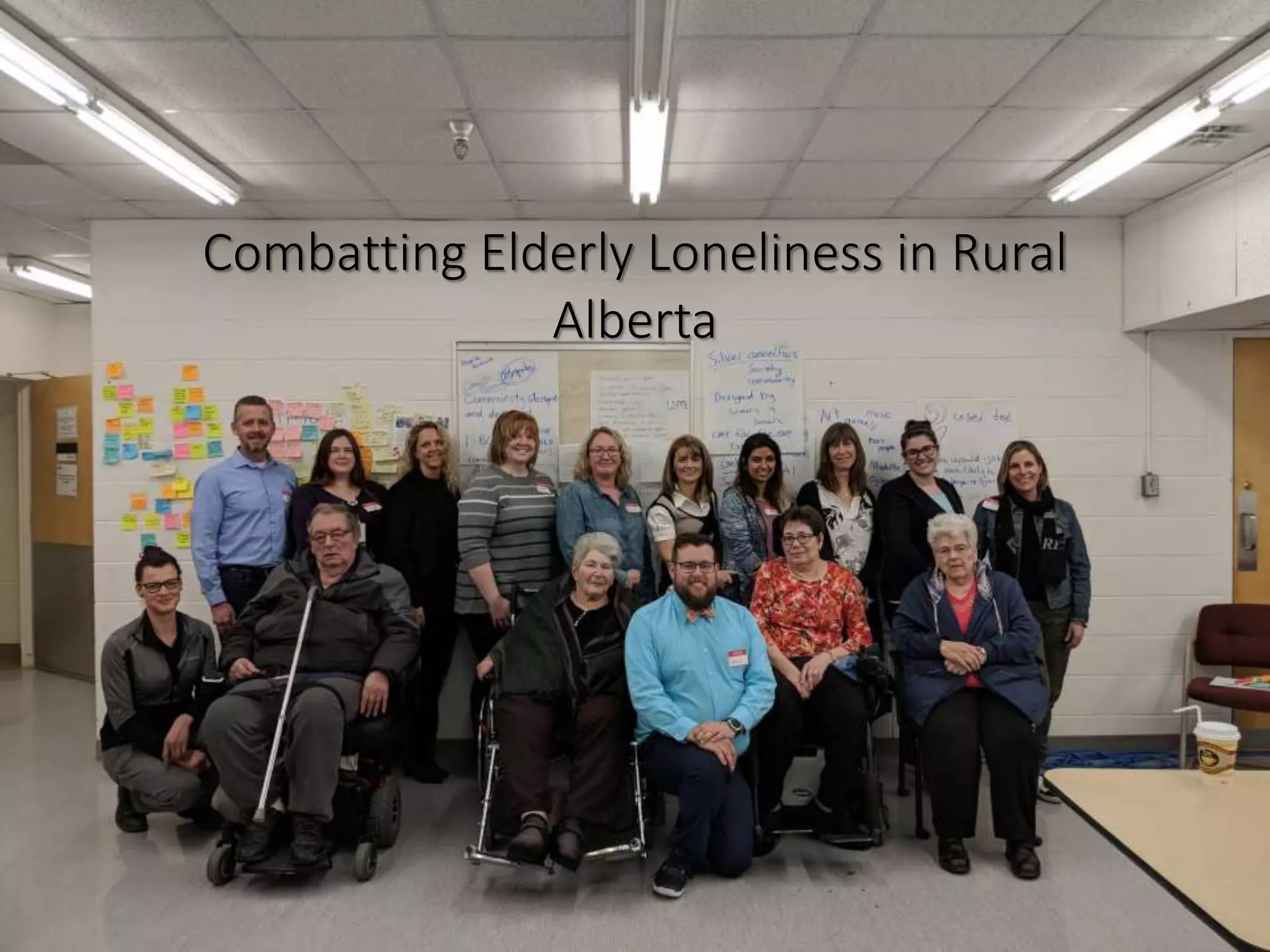 Combatting Elderly Loneliness in Rural
Alberta
 