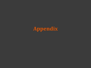 Appendix
 