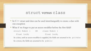 Object Oriented Programming Week 2 Lecture | PPTX