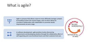 Week 2 secound chapter in agile software developement | PPTX