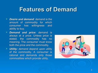 Comprehensive Overview of Demand and Supply Principles in Economics | PPT
