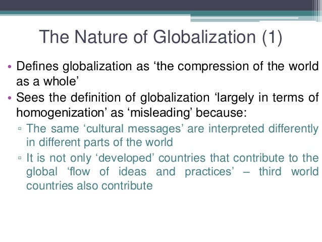 Glocalization Time Space And Homogeneity Heterogeneity