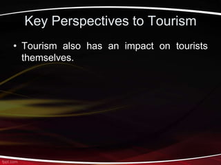 Impacts of tourism | PPTX