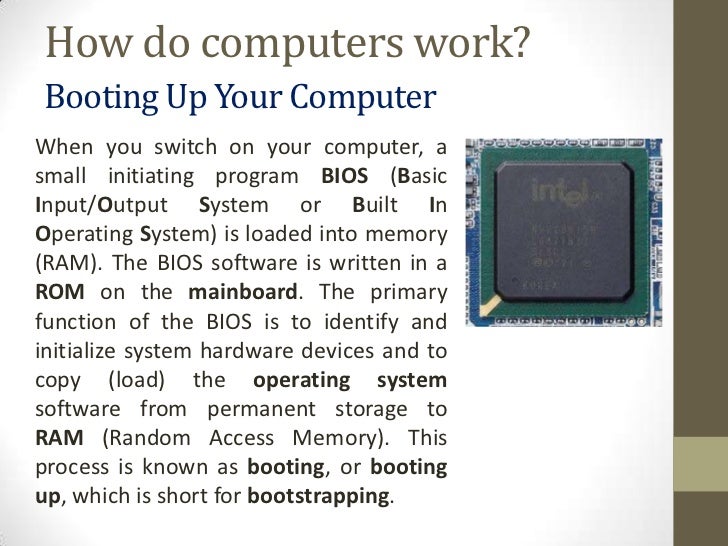 week2 intro to computer how comps work types of comps how do a computer works