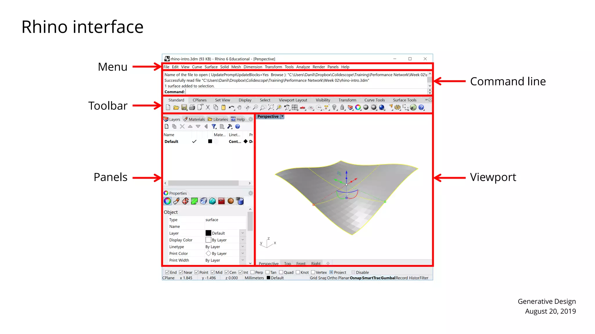 Generative Design Week 2 Parametric Modeling In Rhino And