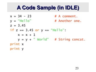 Week 2 - Learn Python in only three hours.ppt