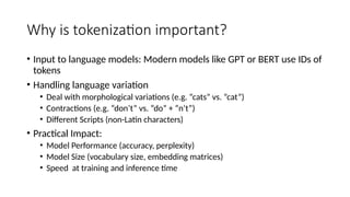 Comprehensive Guide to Tokenization Techniques in NLP and Their Impact ...