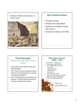 Week 2. tourism through the ages 08.09 ver2 | PDF