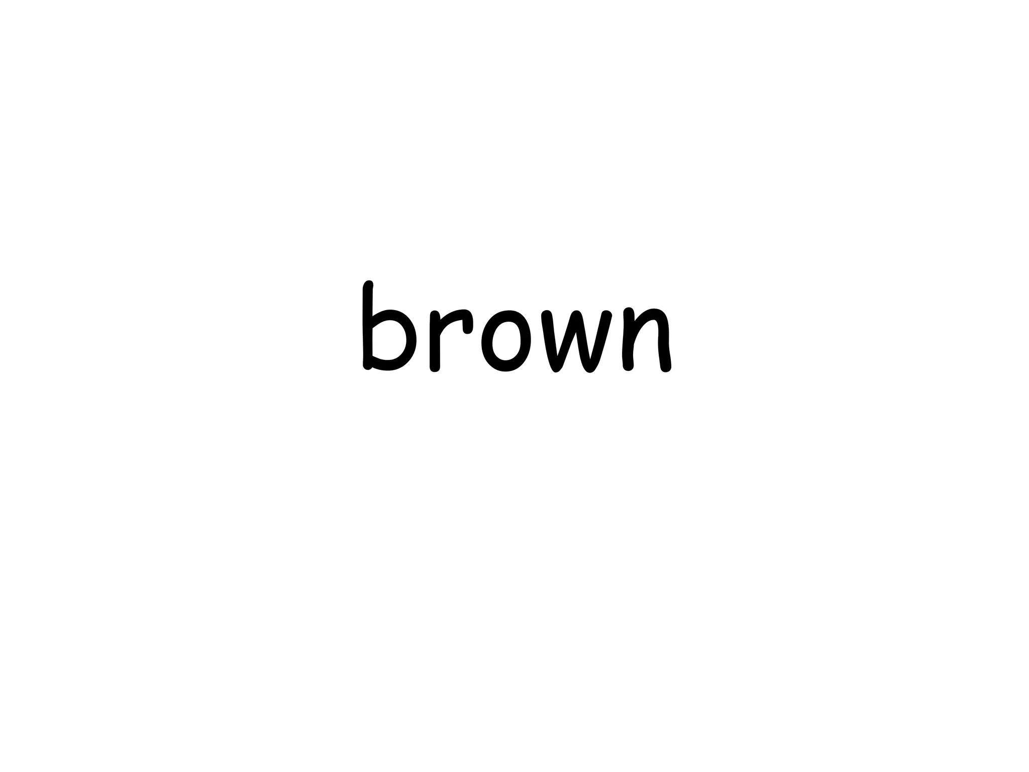 brown 