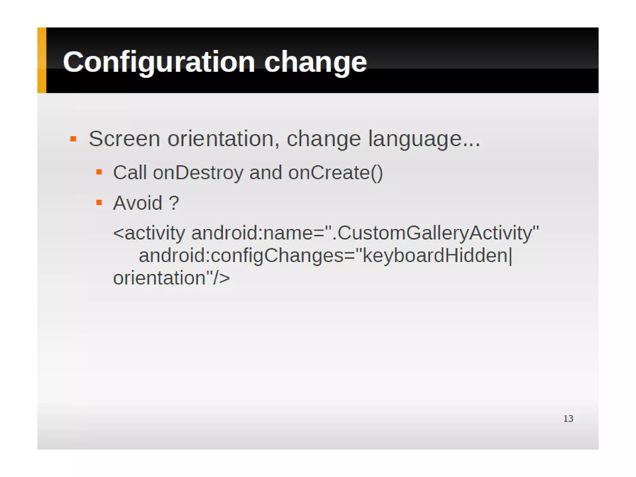 Android Training - Part 3