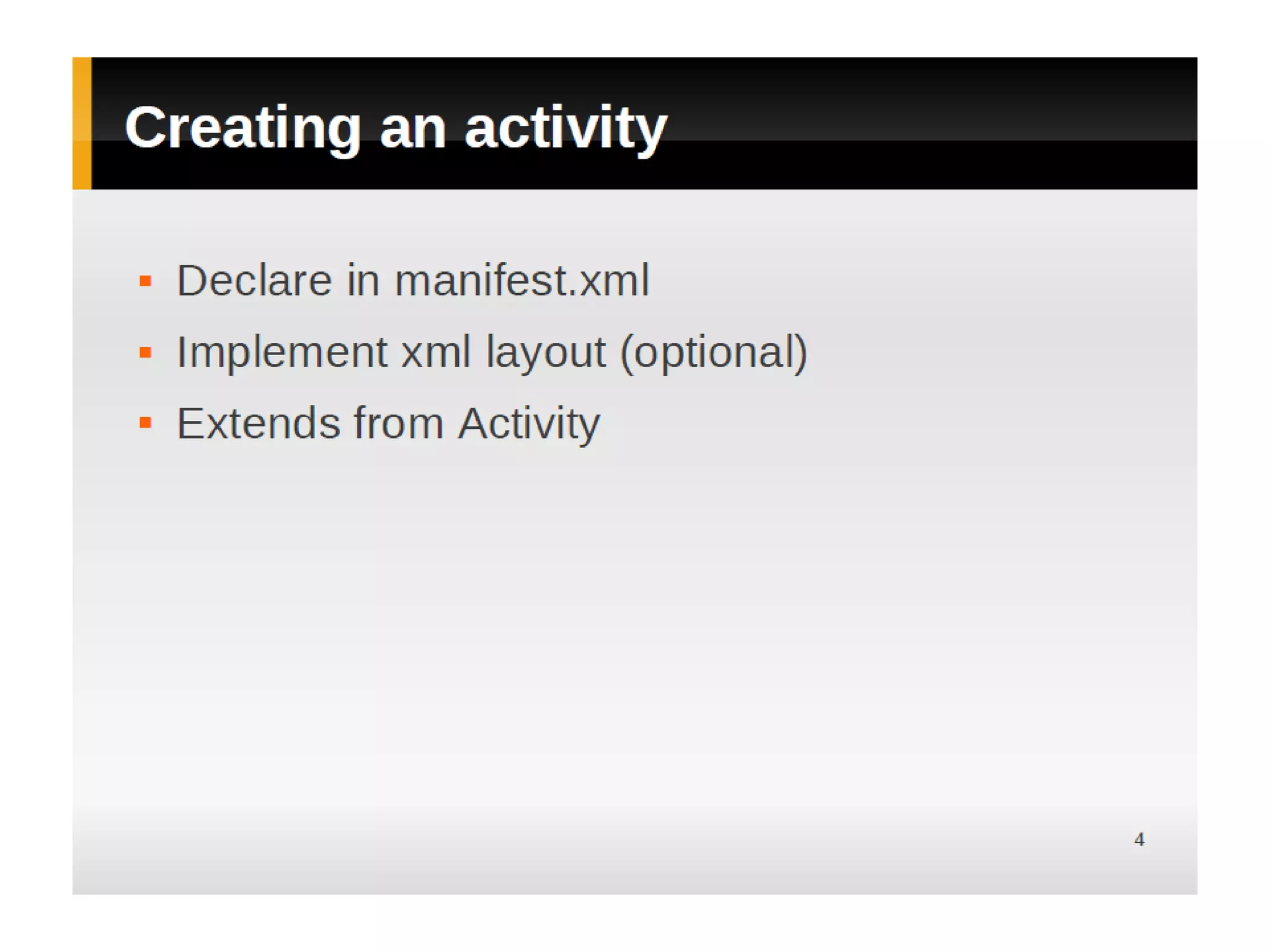 Android Training - Part 3