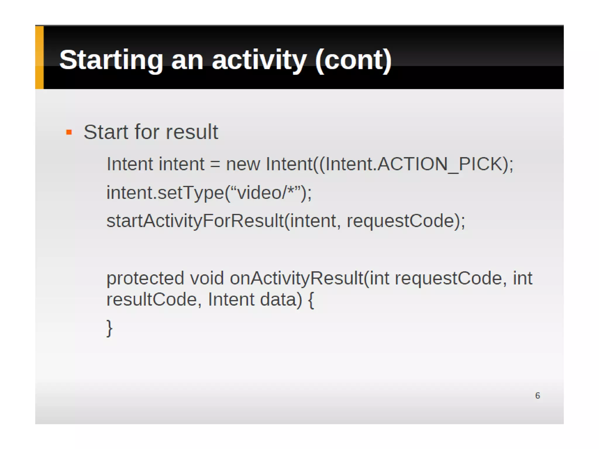 Android Training - Part 3