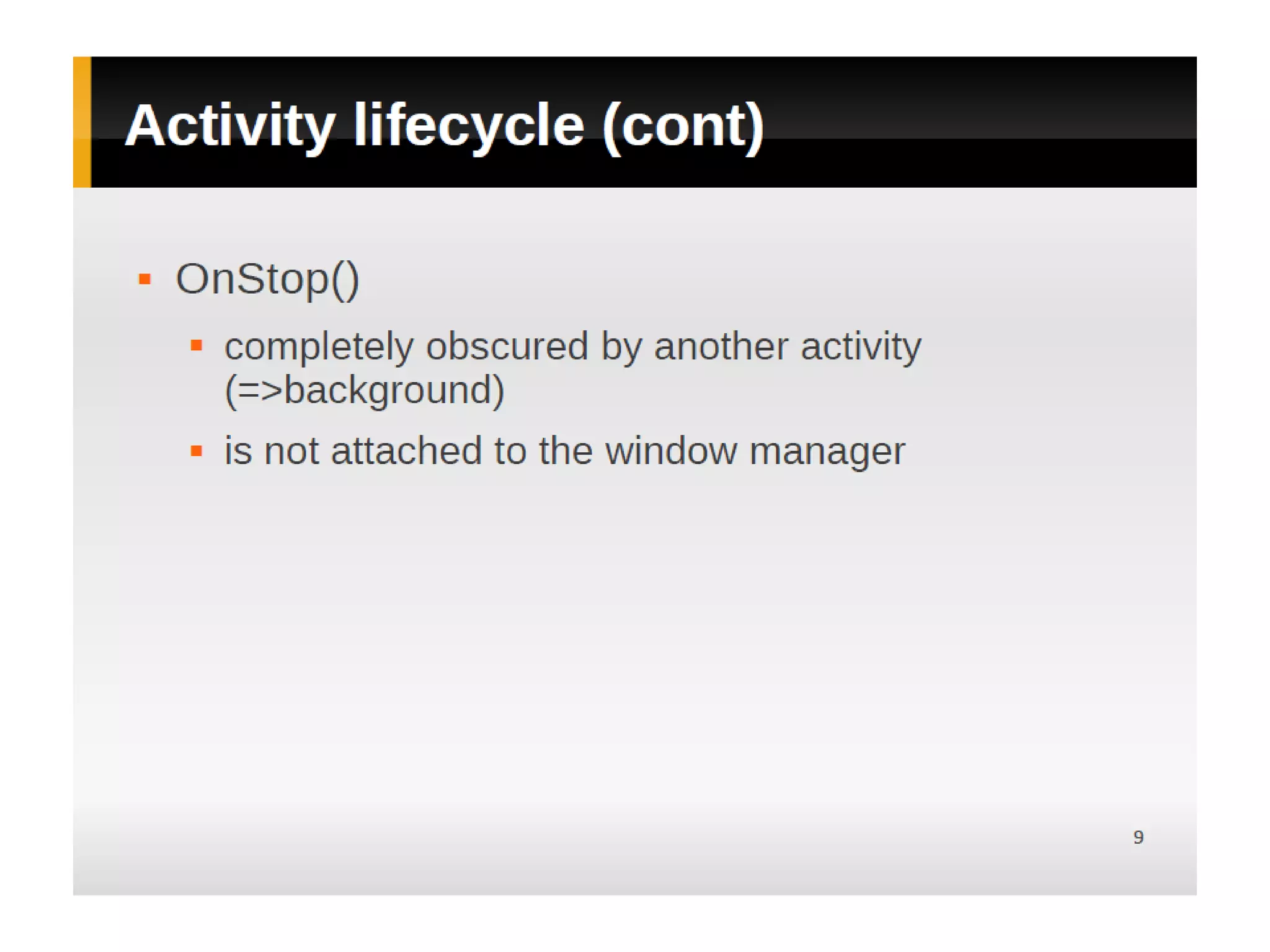 Android Training - Part 3