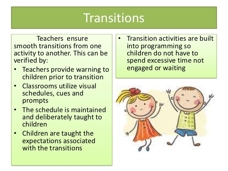 transition activity