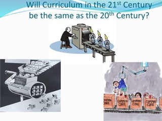 Will Curriculum in the 21st Century
be the same as the 20th Century?
 