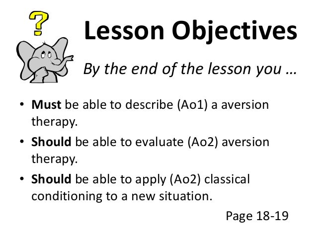 AS Week 2 Aversion Therapy and Little Albert