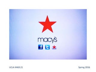 UCLA X469.21 Spring 2016
 