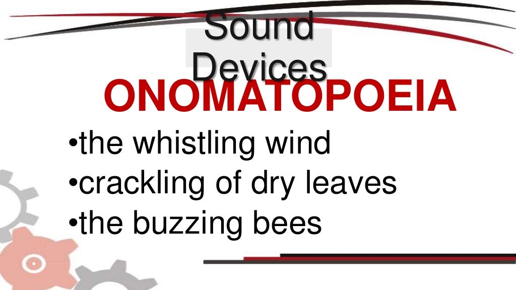 Sound Devices in Literature (Figures of Sounds)