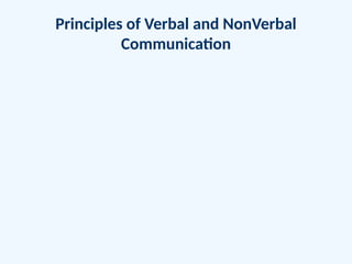 verbal communication skills for business communication | PPTX