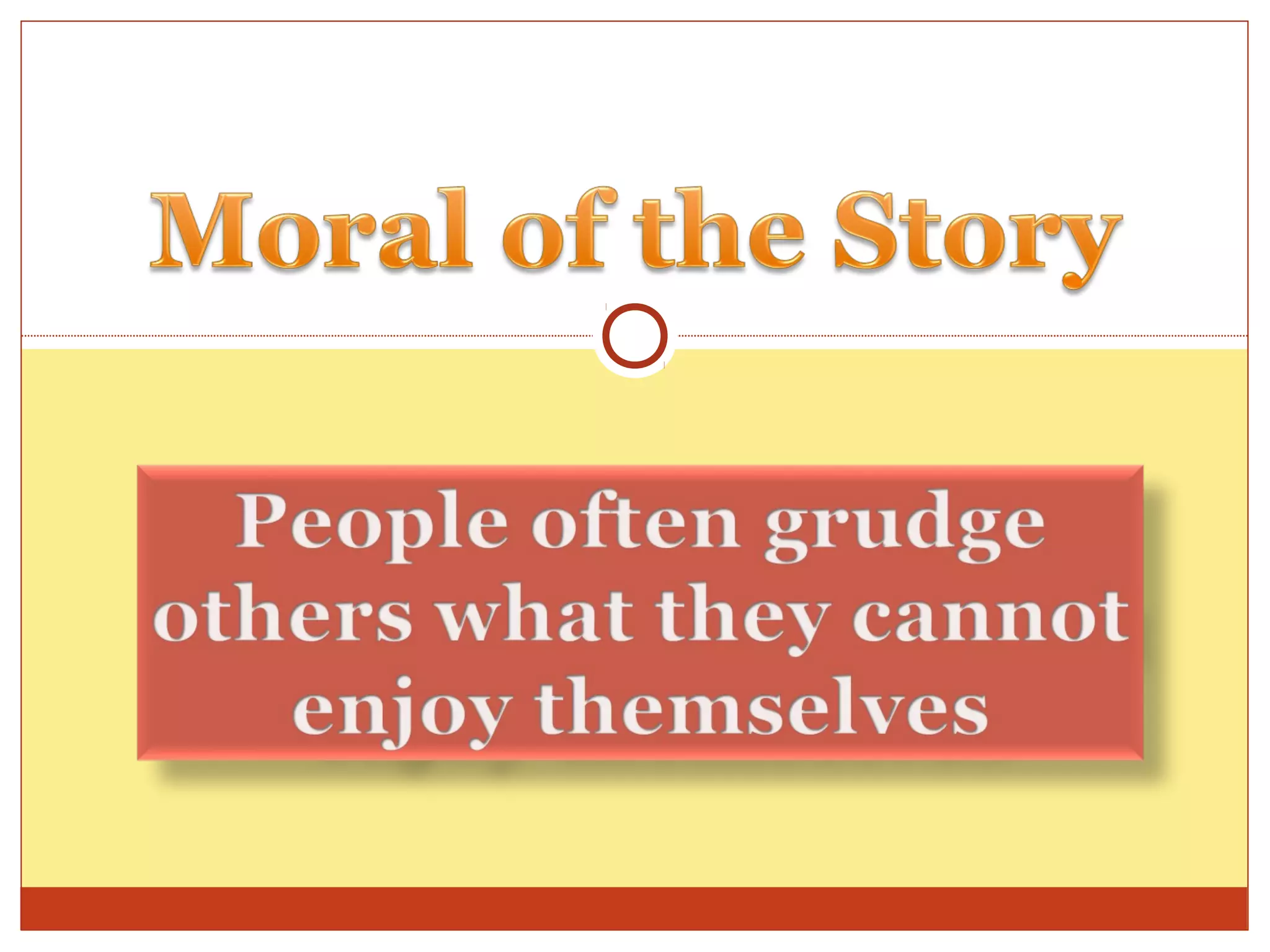 Week 2 Elements of Fables