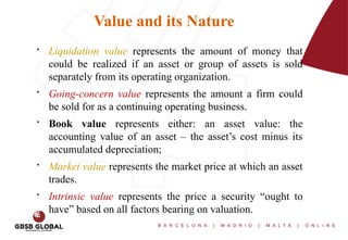 Equity valuation methods discounted, growth phase model | PPTX
