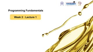Week 2 Lecture Materials.pptx Petroleum pyhton | PPTX