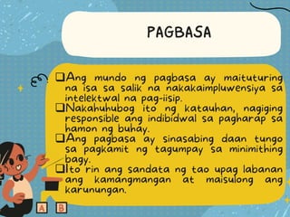 Pagbasa ng teksto at pagsuri ng keme | PPT