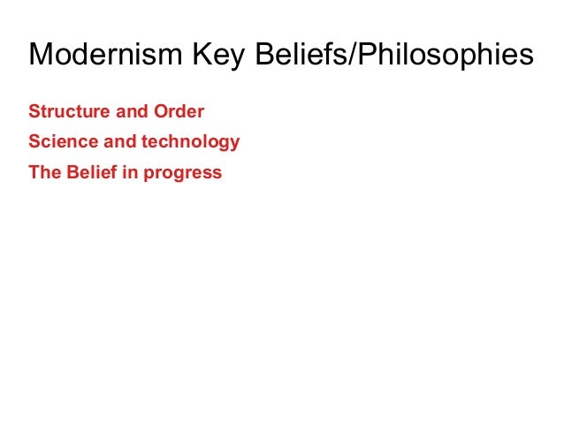 Week 2 Modernism Post Modernism