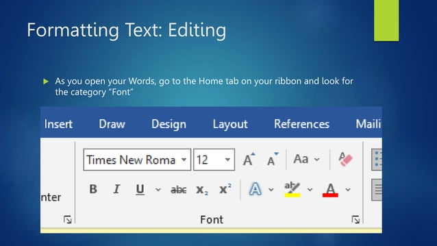 Week2 MS Word formatting text.pptx