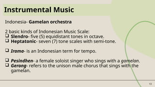 Slendro Scale Notes WEEK 2 MUSIC OF CAMBODIA & INDONESIA.pptx