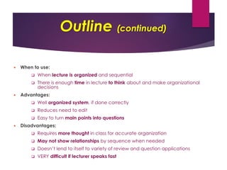 ENG102 Week 2 note taking skills | PDF