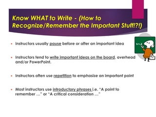 ENG102 Week 2 note taking skills | PDF