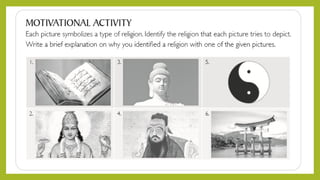 Introduction to World Religions and Belief Systems in Senior High ...