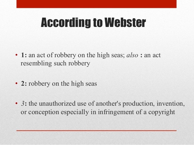 Piracy definition computer image