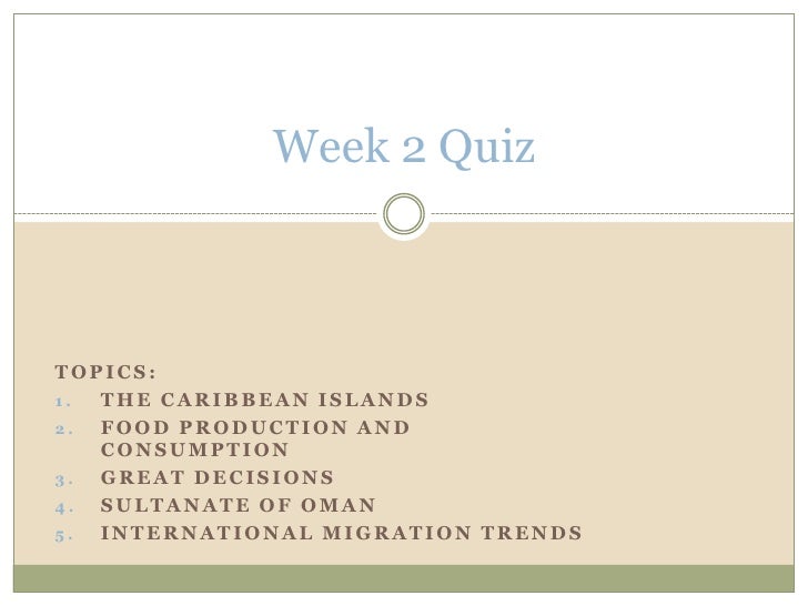 week one quiz week one quiz