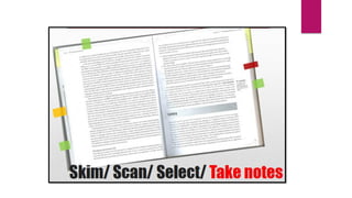 Week 2 reading and note taking skills | PDF