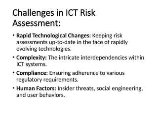 Information Risk Assessment and Analysis. | PPTX